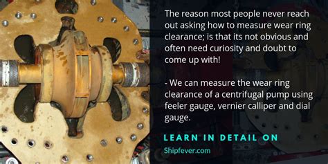 centrifugal pump clearances|centrifugal pump wear ring size.